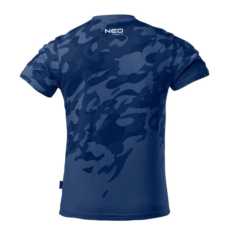T-shirt roboczy camo navy rozmiar xxl - NEO TPX81-603-XXL