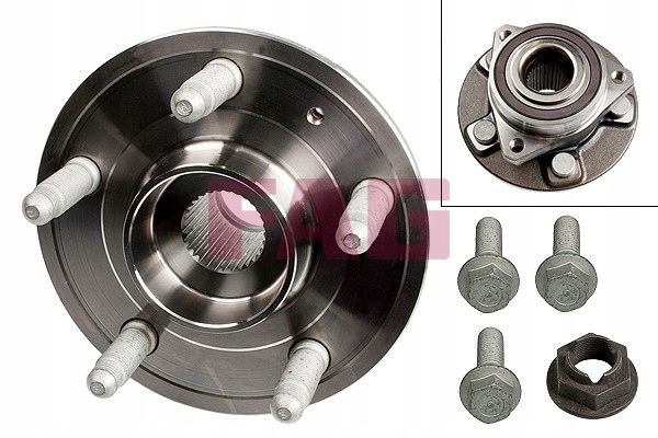 Łożysko koła piasta tył - FAG 713 6449 50