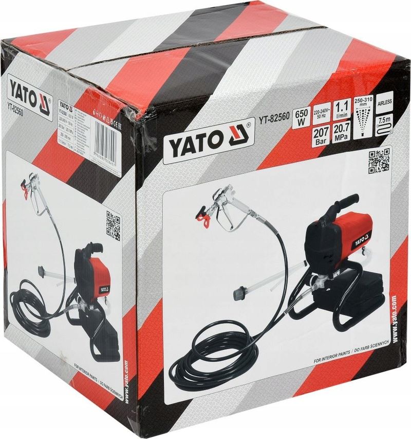 Agregat Malarski Hydrodynamiczny 650W - YATO YATYT-82560