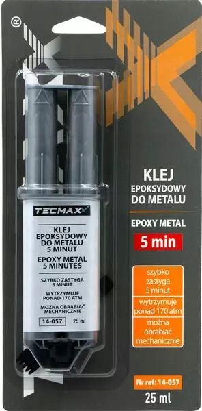 Tecmaxx klej epoksydowy do metalu 25ml AMT14-057