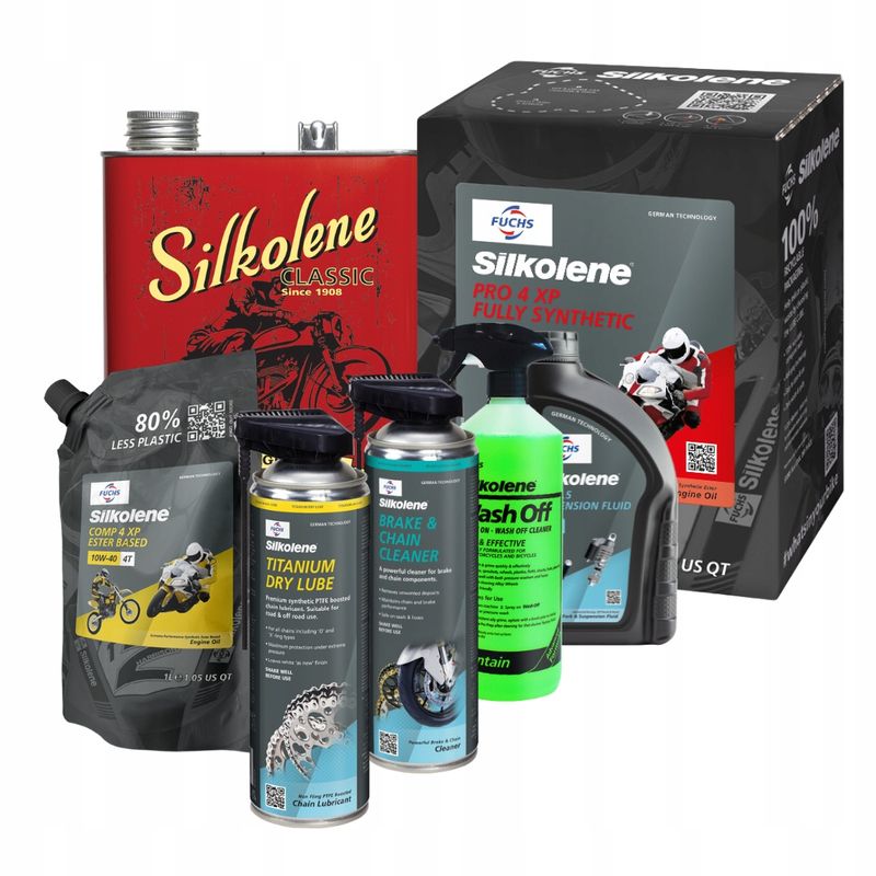 Olej fuchs 10w-50 silkolene pro 4 4l OLEFUC10W504PRO4