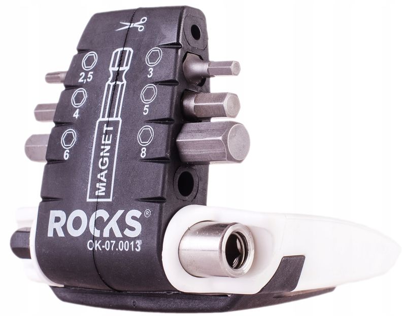 Bit pocket zestaw bitów z uchwytem magnetycznym, hex 2,… - Rooks OK-07.0013