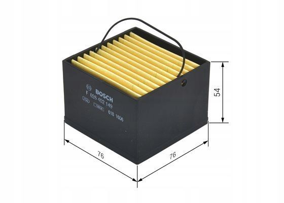 Wkład filtra paliwa - BOSCH F 026 402 149