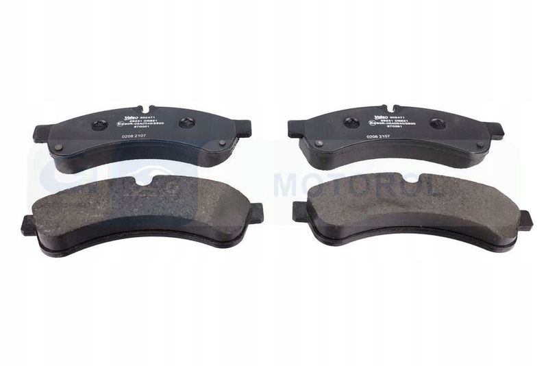 Klocki hamulcowe First - VALEO 302471