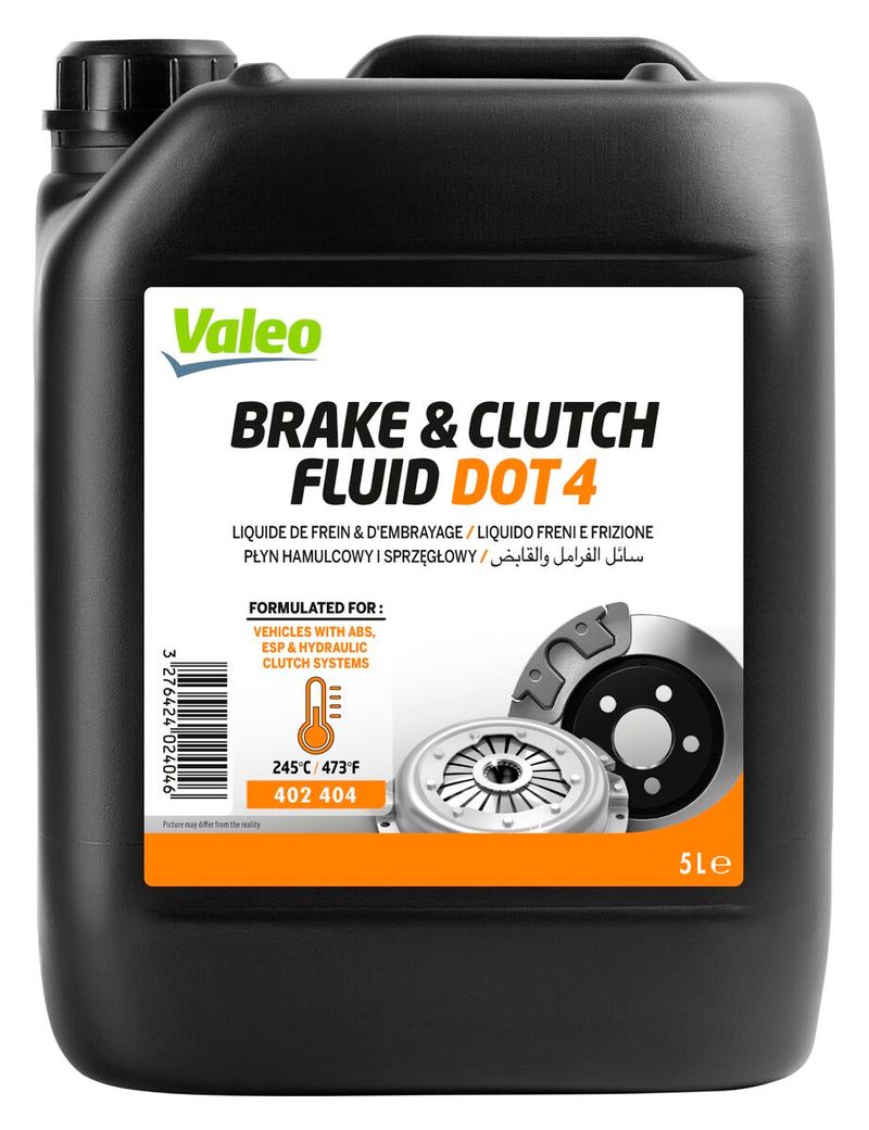 Płyn ham. dot4 5l - VALEO 402404