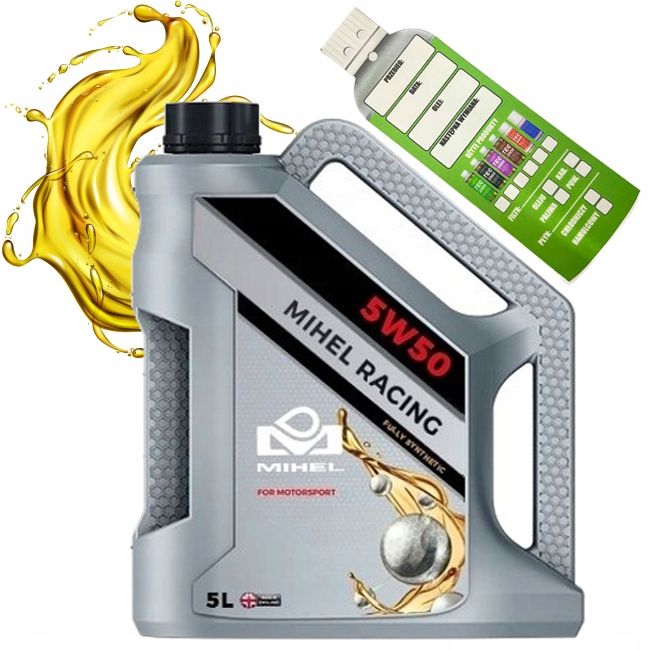 Olej mihel ceramic racing 5w-50 5l MIHCORAC55