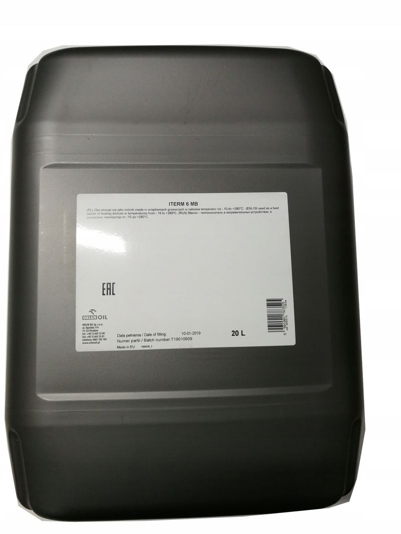 Oleje i smary - ORLEN PLATINUM ITERM 6 MB 20L