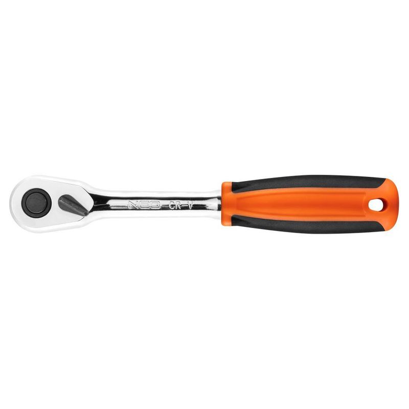 Grzechotka 3/8" 45 zebow, prosta, 200 - NEO TPX08-524
