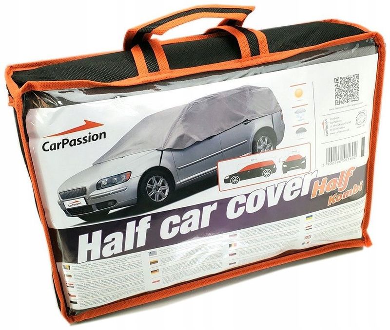 Polplandeka samochodu na szyby half s-m - CARPASSION CPA10017S-M