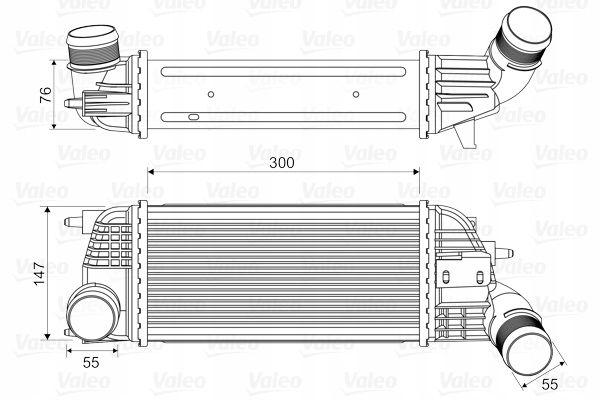 Intercooler - VALEO 818620
