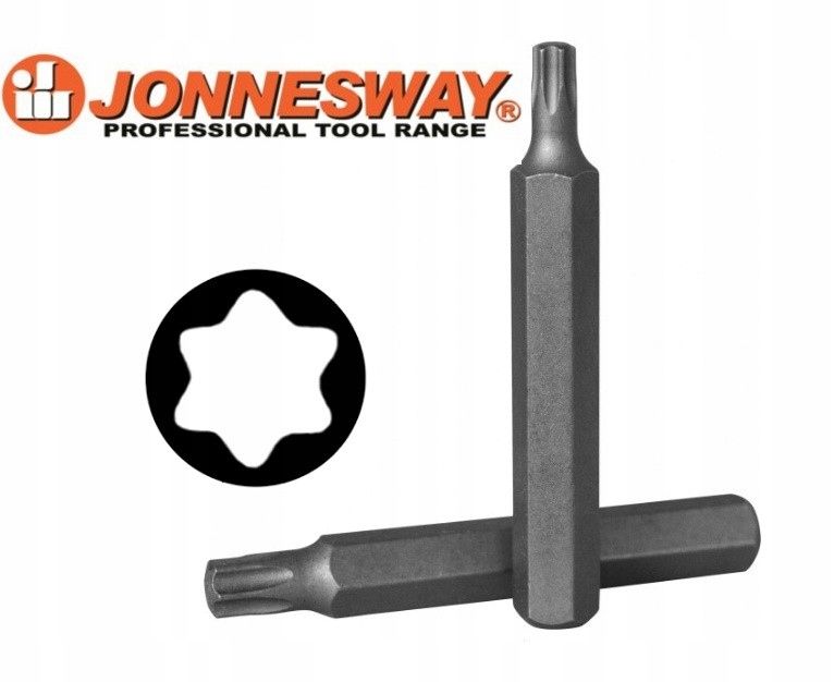 Bity torx t25x75mm 6kt.10mm .. - JONNESWAY D175T25