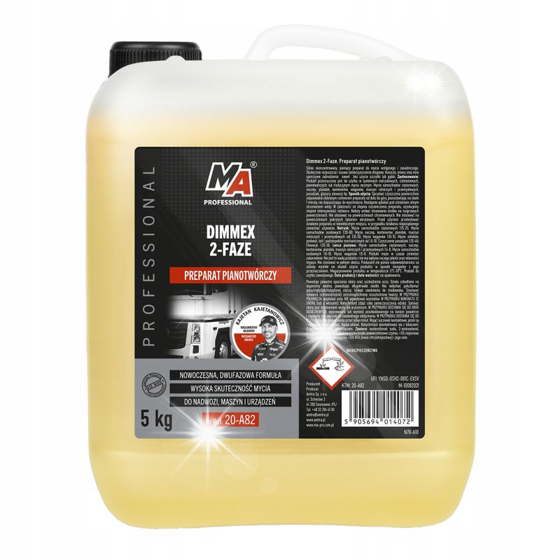 Preparat do ciężkich zabrudzeń - MA PROFESSIONAL DIMMEX2 5KG