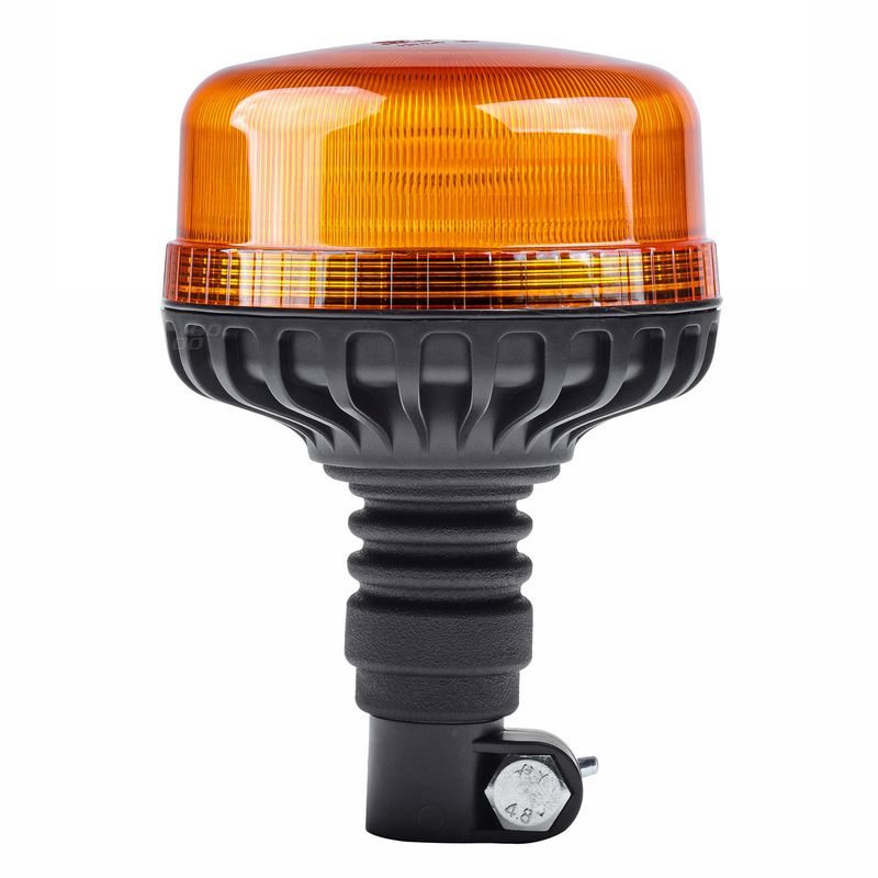 Lampa ostrzegawcza błyskowa kogut 36 LED flex R65 R10 12V 24V W03p - AMIO AMI02293