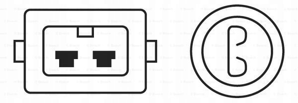 Sonda lambda vw a100/80/a6 - BOSCH 0 258 003 957