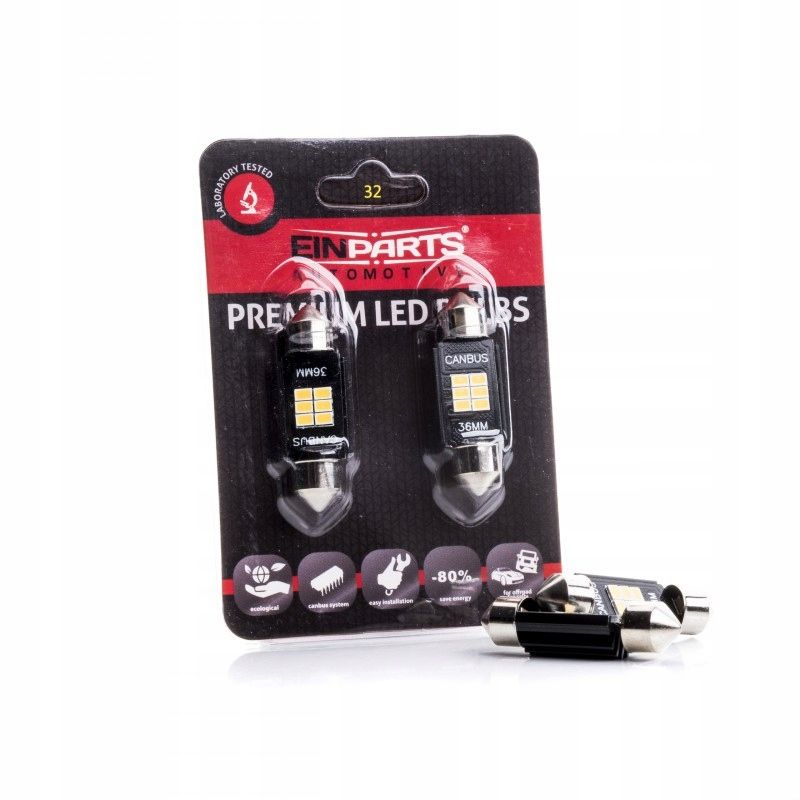 Zarowka 12v c5w 36mm 6 smd 2016 canbus 6 EPL195