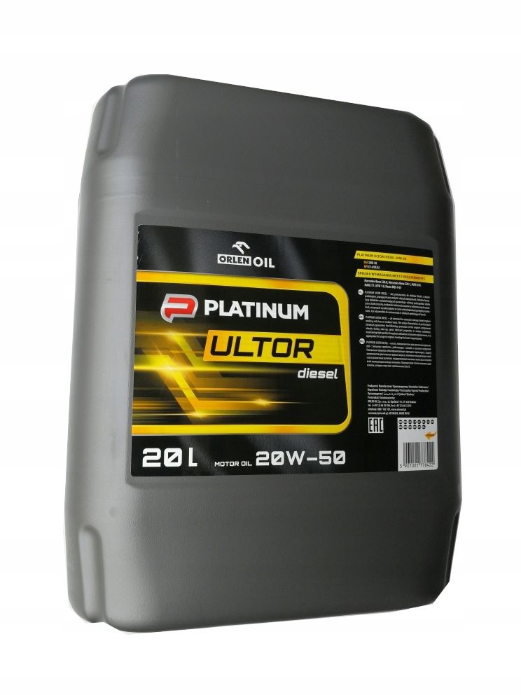 Oleje i smary - ORLEN PLATINUM ULT. DIESEL 20W50 20L