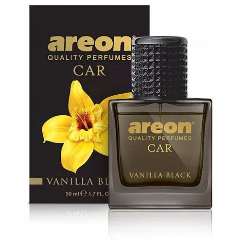 Zapach areon perf.50ml glass black vanil AREMCP08