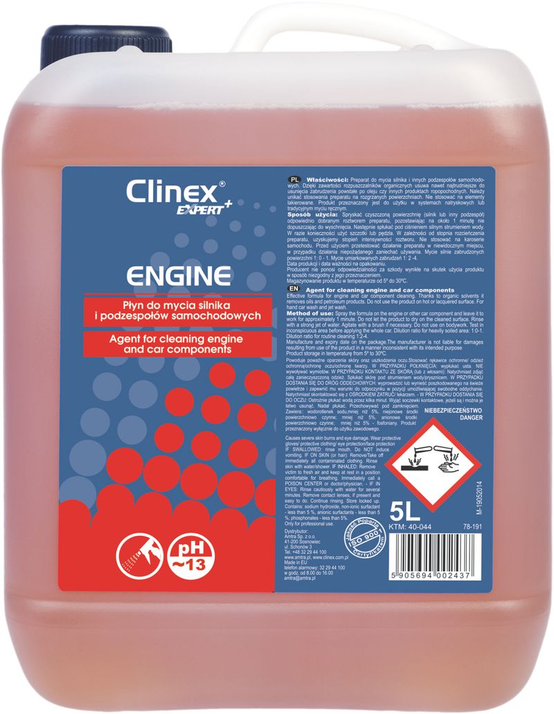 Clinex expert+ engine 5l AMT40-044