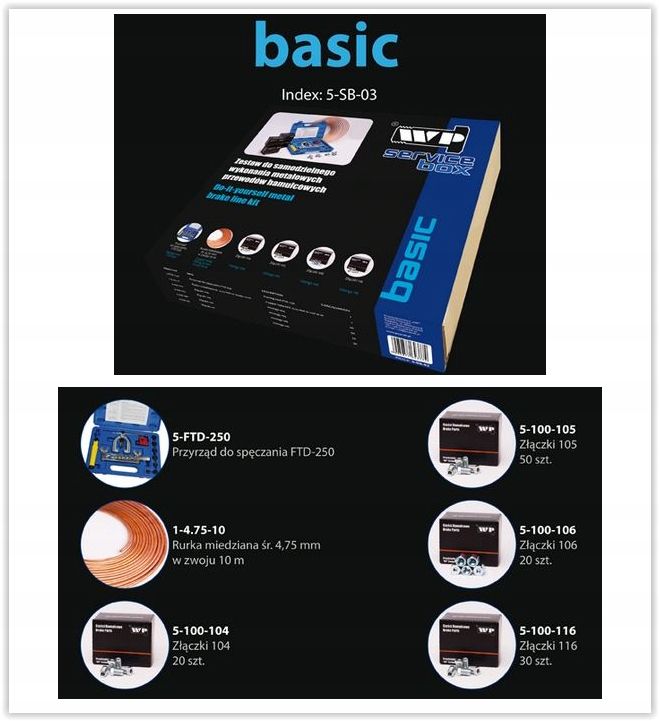 Zestaw warsztatowy basic - WP WPH5-SB-03