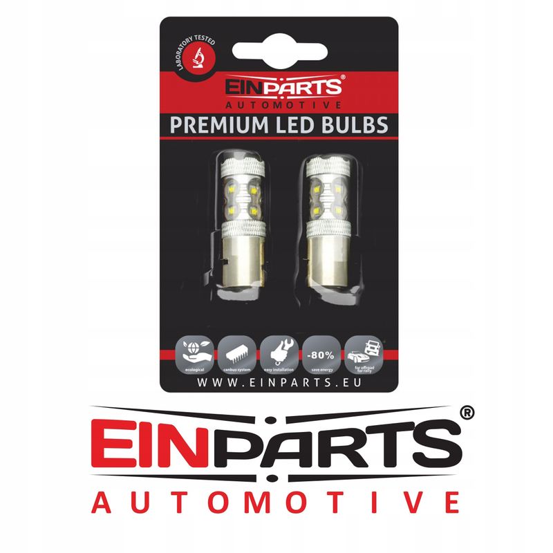 Zarowka 12v ba20d s2 10 smd cree 50w  - EPL269