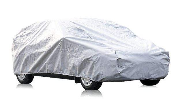 Plandeka samochodu perfect szara m - CARPASSION CPA10024
