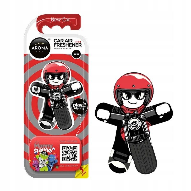Zapach aroma manny biker new car - AROMA CAR PARMTMP108113