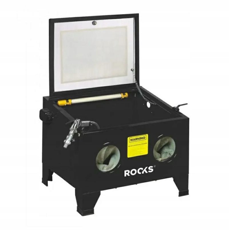 Piaskarka kabinowa 90 l - 8 bar - Rooks OK-08.2101