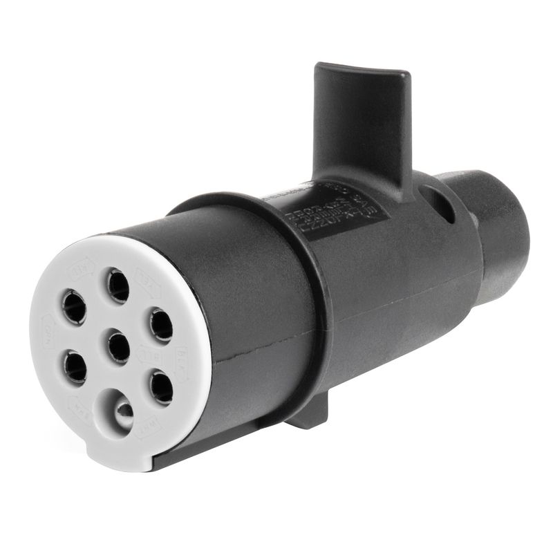 Wtyk przyczepy 7 pin typ s 24v tir - AMIO AMI03224