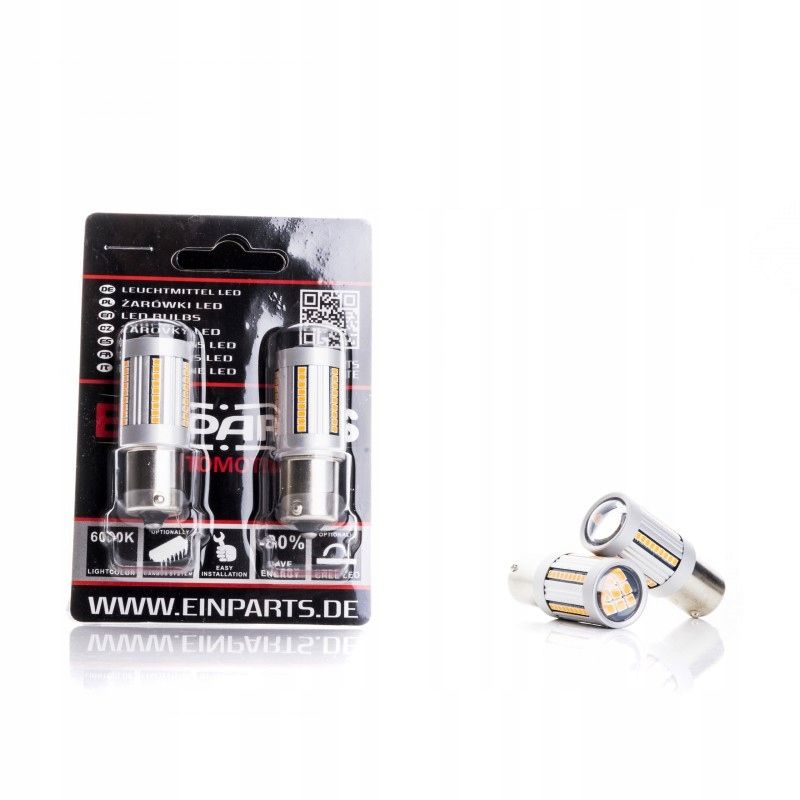 Zarowka 12v py21w bau15s 66smd 2016 ambe EPL255