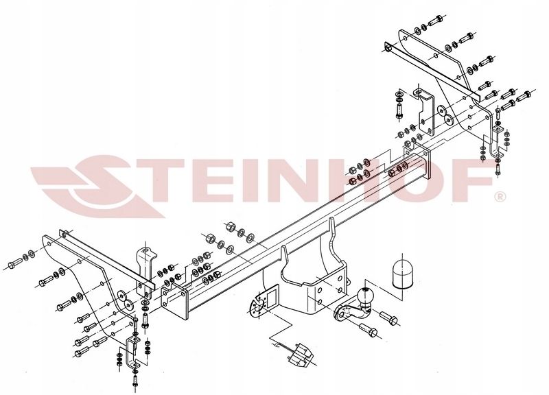 Hak holowniczy - STEINHOF STF-280