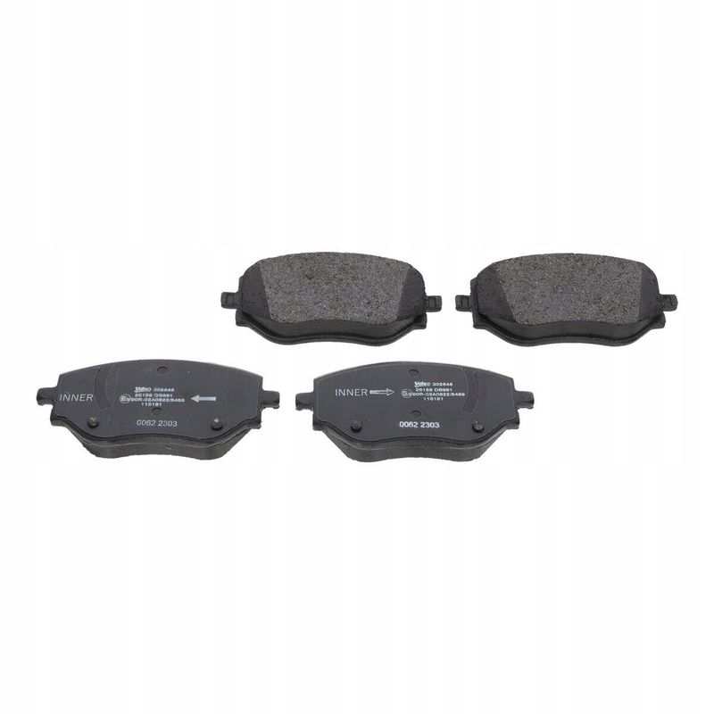 Klocki hamulcowe First - VALEO 302545