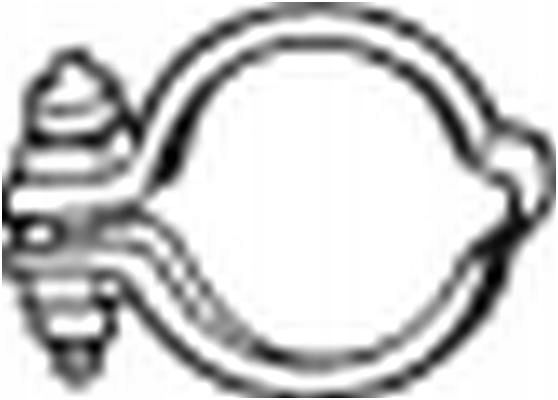 Obejma układu wydechowego - BOSAL BOS254-260