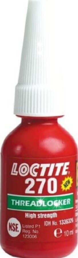 Klej do gwintow zielony /moc duza/ - LOCTITE 27010ML