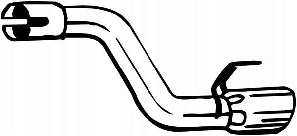 Rura wydechowa - BOSAL BOS750-245