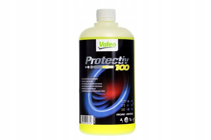 Konc.płynu chlod.protectiv 100 żółty 1l - VALEO 820734