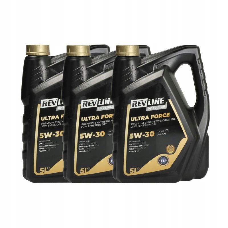 Oleje i smary - REVLINE ULTRA F. 5W30 5L SET