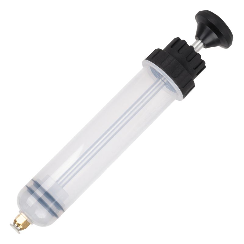 Odsysarka strzykawka do płynów oleju cieczy 200ml - AMIO AMI03156
