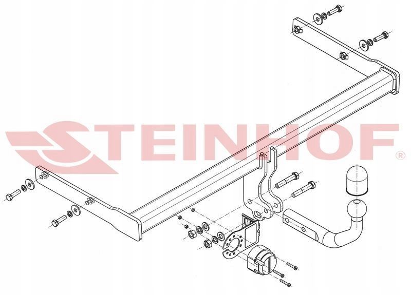 Hak holowniczy - STEINHOF STS-278
