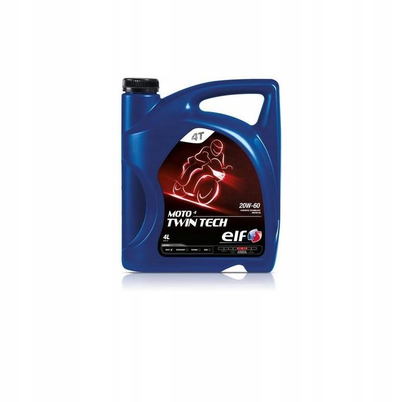 Oleje i smary - ELF MOTO 4 TWIN TECH 20W60 4L