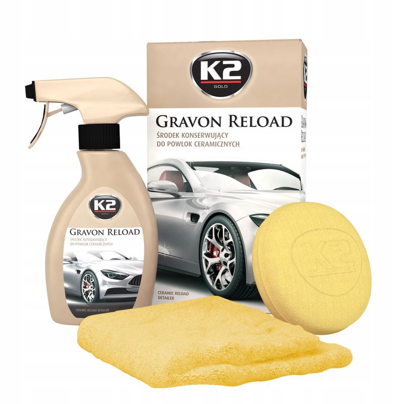 K2-gravon reload 250+gabka+mikrowlokno - K2 MELLE MELG035