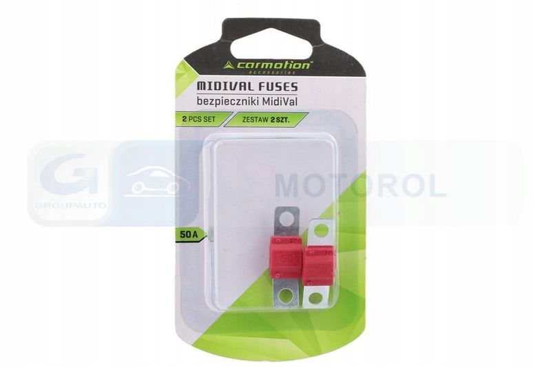 Bezpiecznik Midival 50A czerwony - CARMOTION CRM63624
