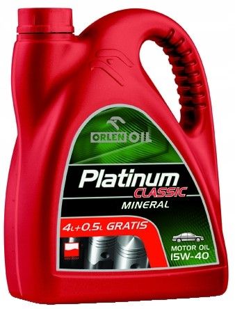 Oleje i smary - ORLEN PLATINUM CL. MIN SL 15W40 4,5L