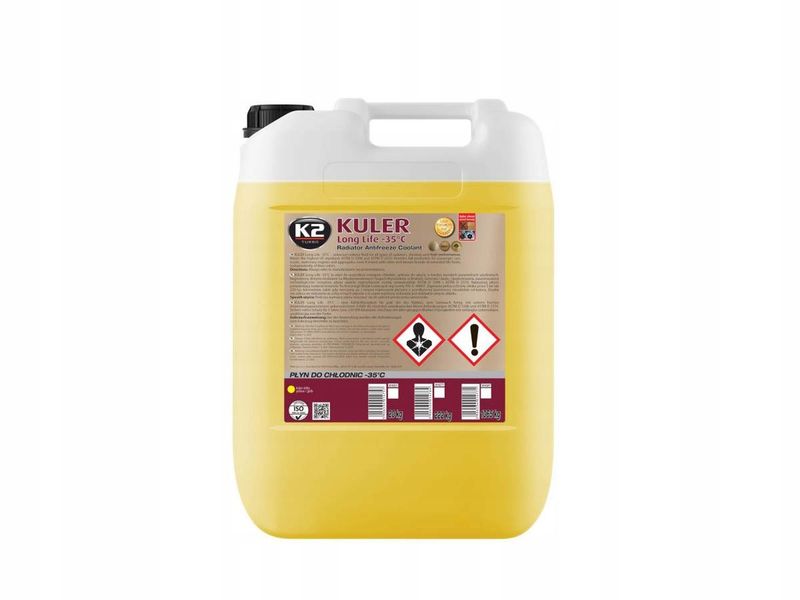 Płyn do chłodnic kuler 23kg -35c żółty - K2 MELLE MELW406Y
