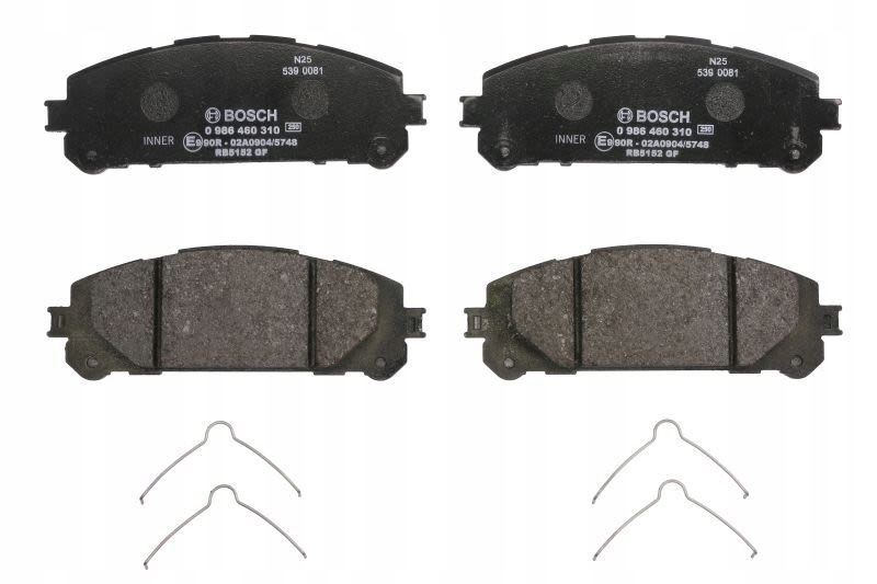 Klocki hamulcowe. lexus p. nx/rx 2,5 21- - BOSCH 0 986 460 310