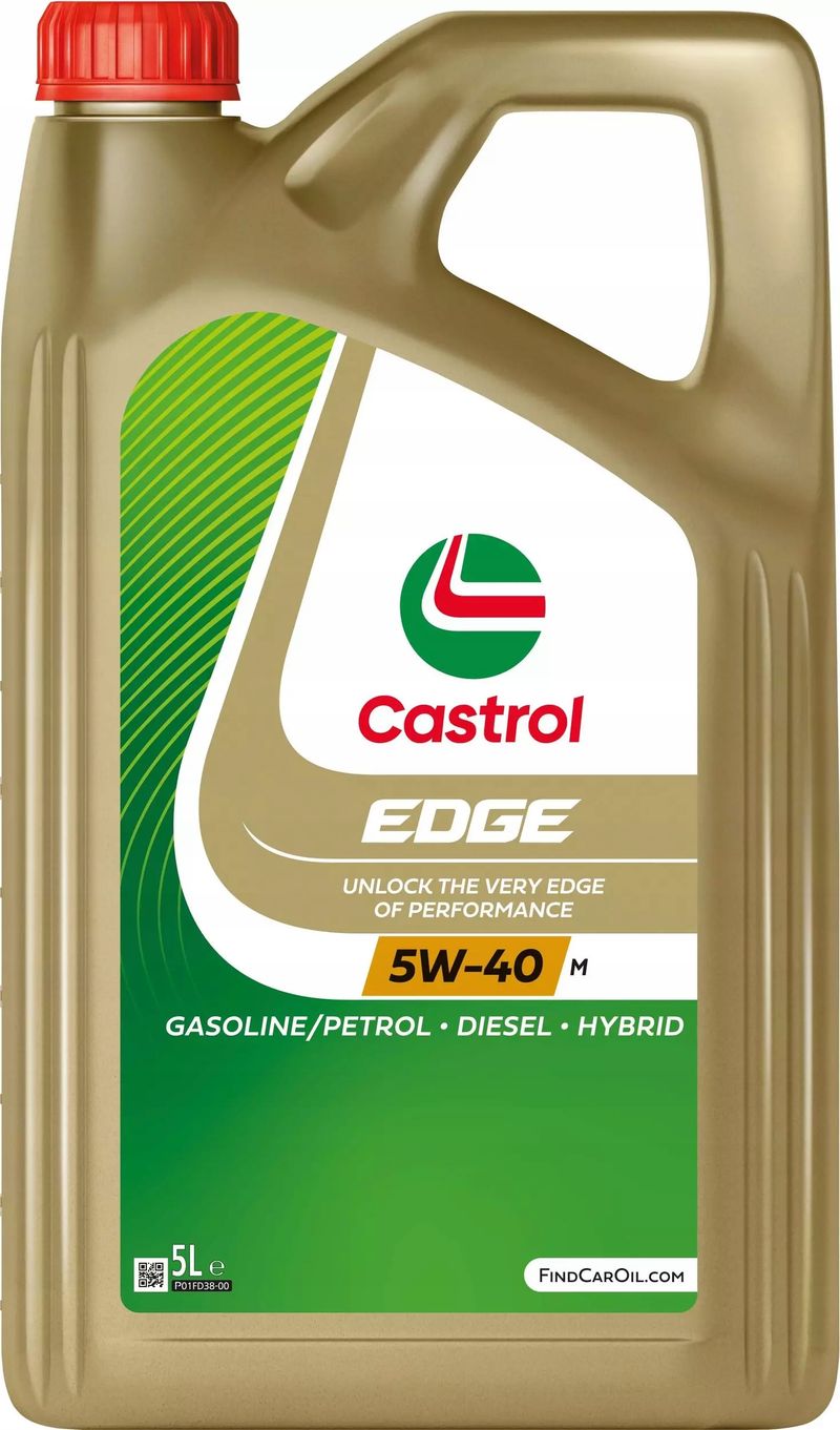 Olej castrol 5w-40 edge m 5l CAS5W40EDGM5