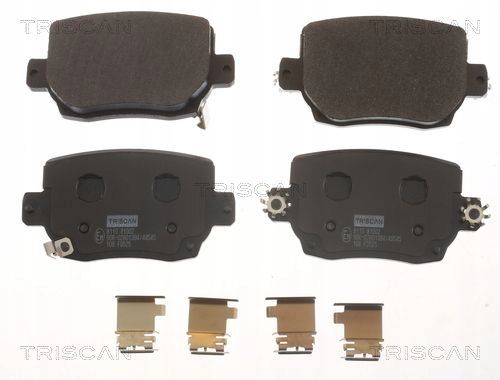 Klocki hamulcowe. tesla t. model 3 18- - TRISCAN 8110 81002