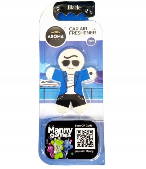 Zapach aroma manny styłish black - AROMA CAR PARMTMP107796