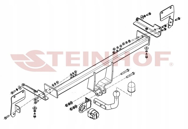 Hak holowniczy - STEINHOF STS-385