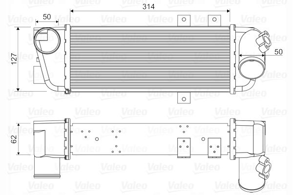 Intercooler - VALEO 818333