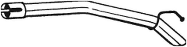 Rura wydechowa - BOSAL BOS750-237